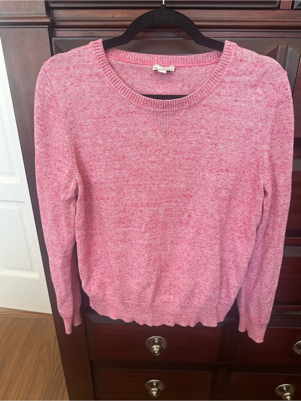 GAP Sz Large Pink Crewneck Sweater